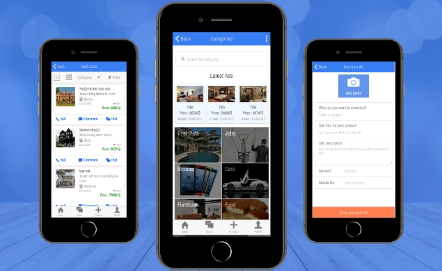 Classified Ads Platform With Mobile Apps And Admin Panel